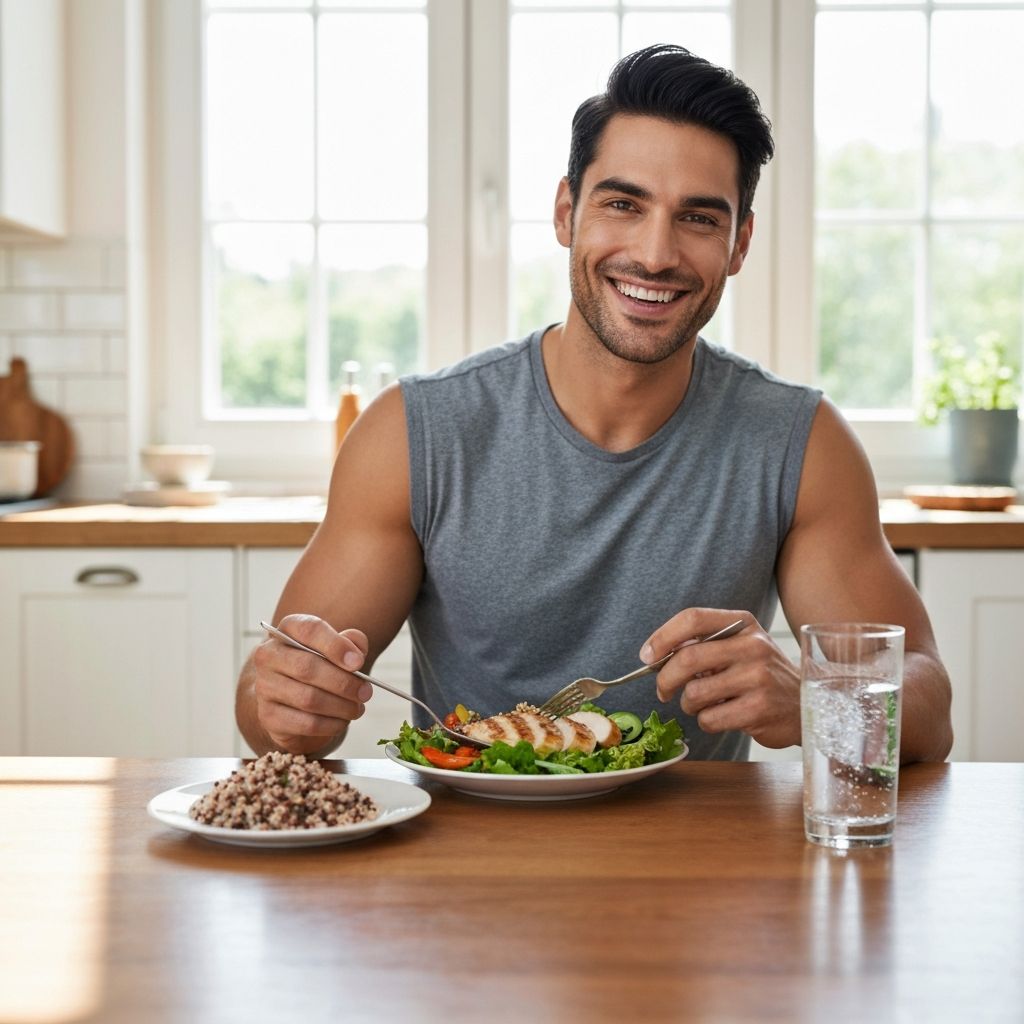 Healthy nutrition for men